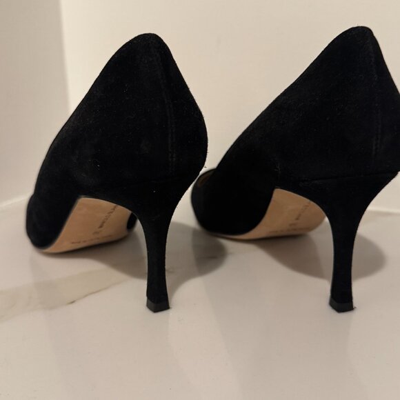 Manolo Blahnik Size 39 black pumps - Picture 5 of 11